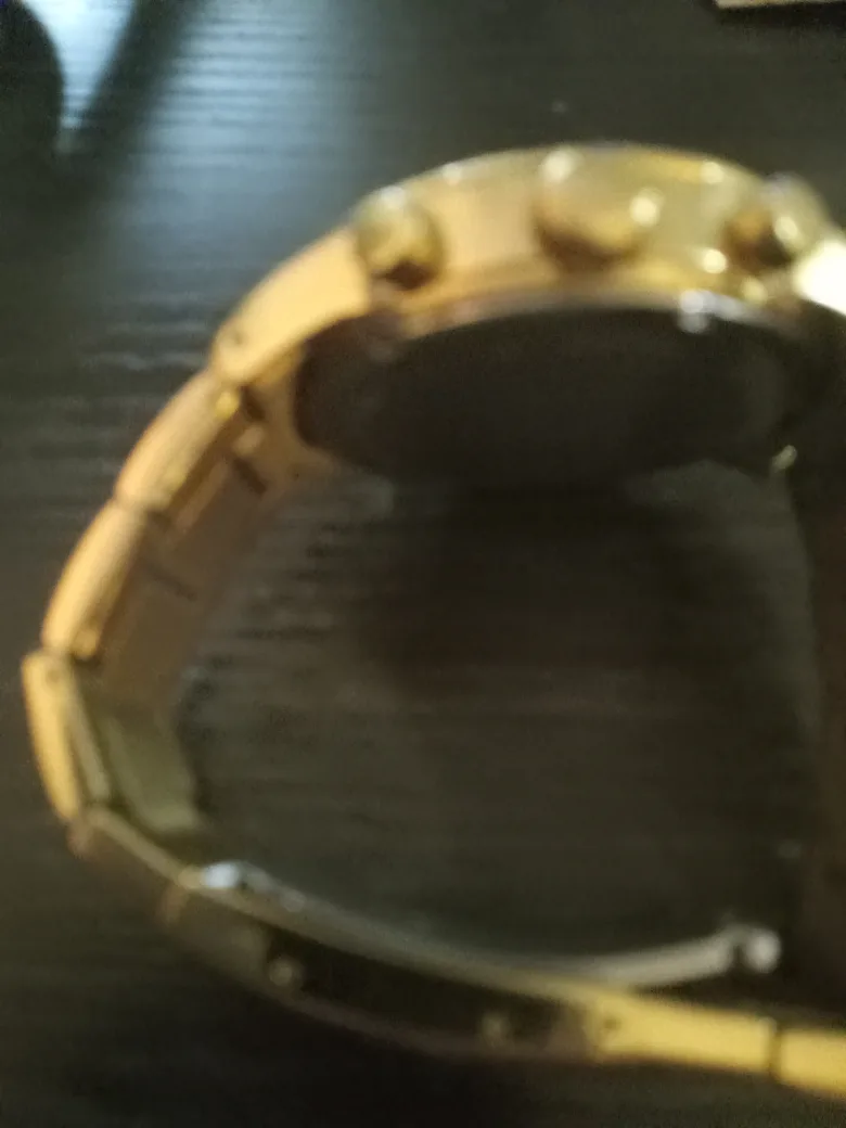 Fossil Gold Chronograph Watch image indicator(4)