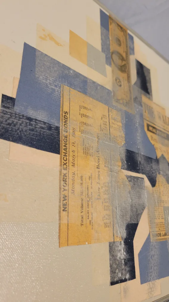 Patrick McNurney Signed Original Art Mixed Media Painting 16x20 image indicator(6)