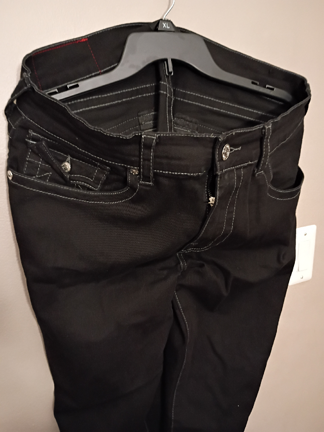 True Religion Ricky Relaxed Straight Jeans - Size 36 - photo 4