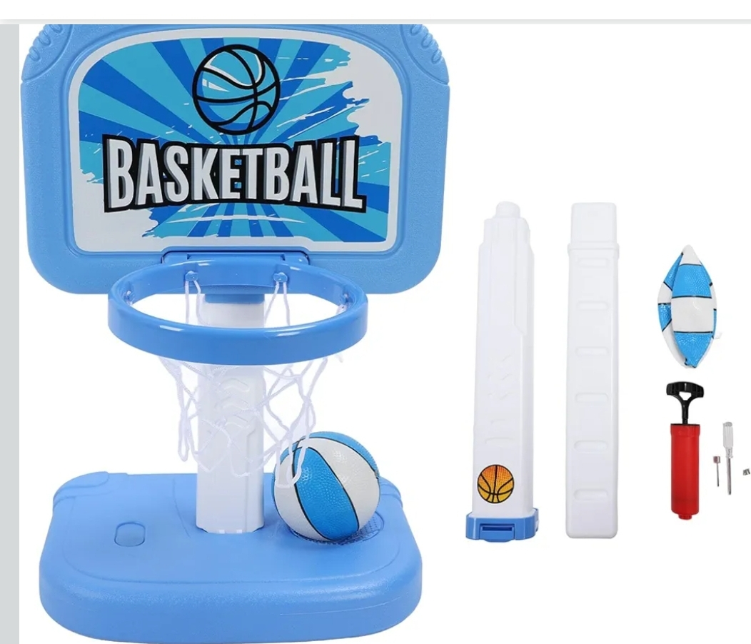 Kids Basketball Hoop Set - Blue