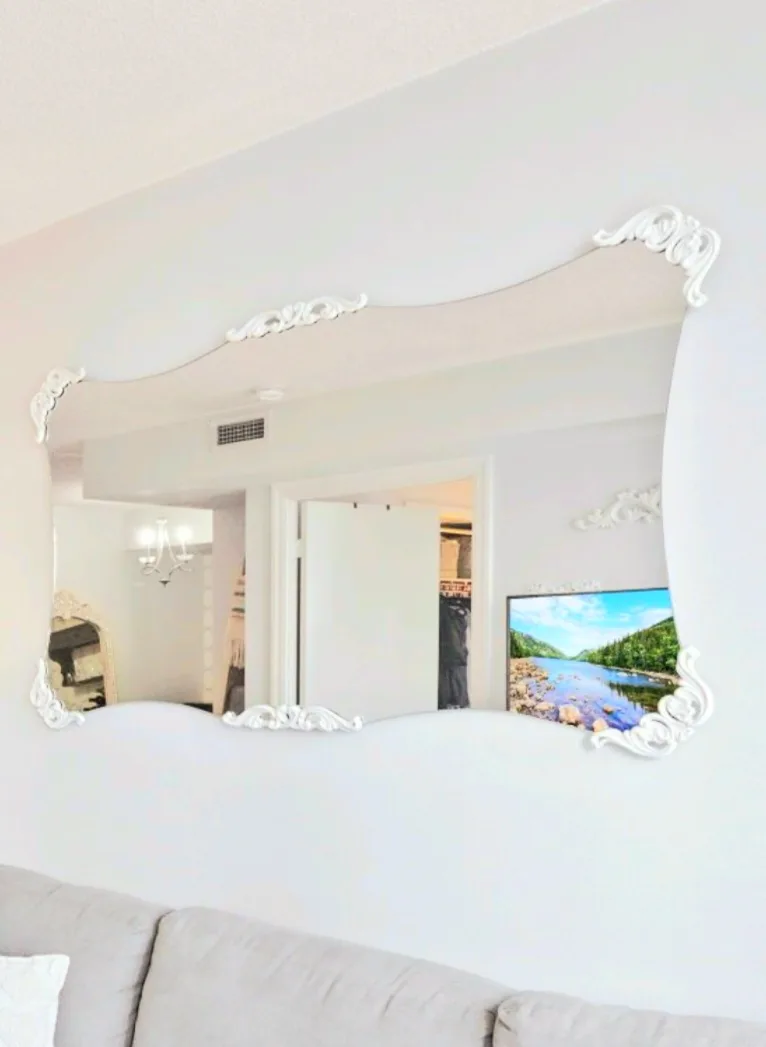 Mirror with Mounting Clips - see pics for dimensions image indicator(2)