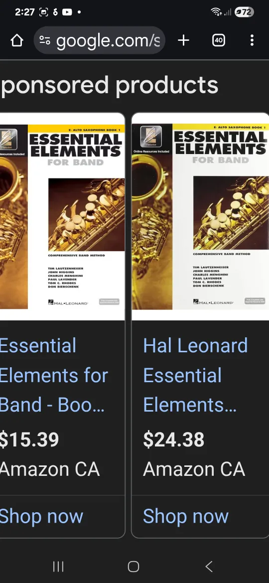 Essential Elements 2000 Alto Saxophone Book 2 image indicator(5)