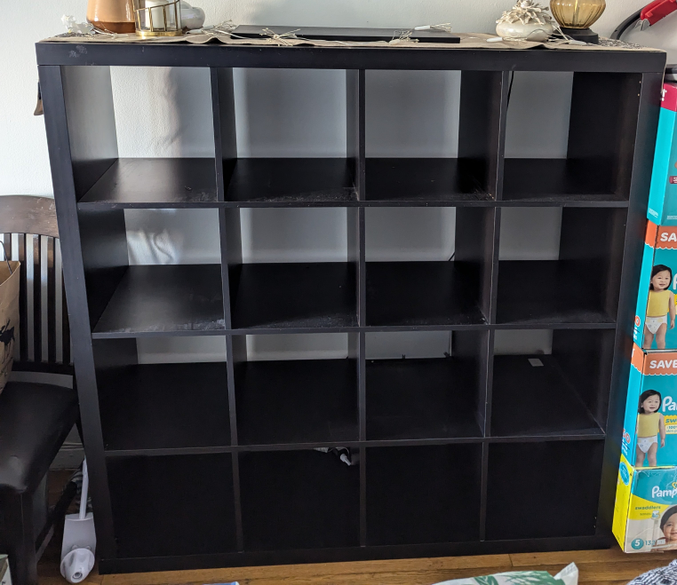 IKEA Kallax Shelf Unit - Black-Brown - photo 2
