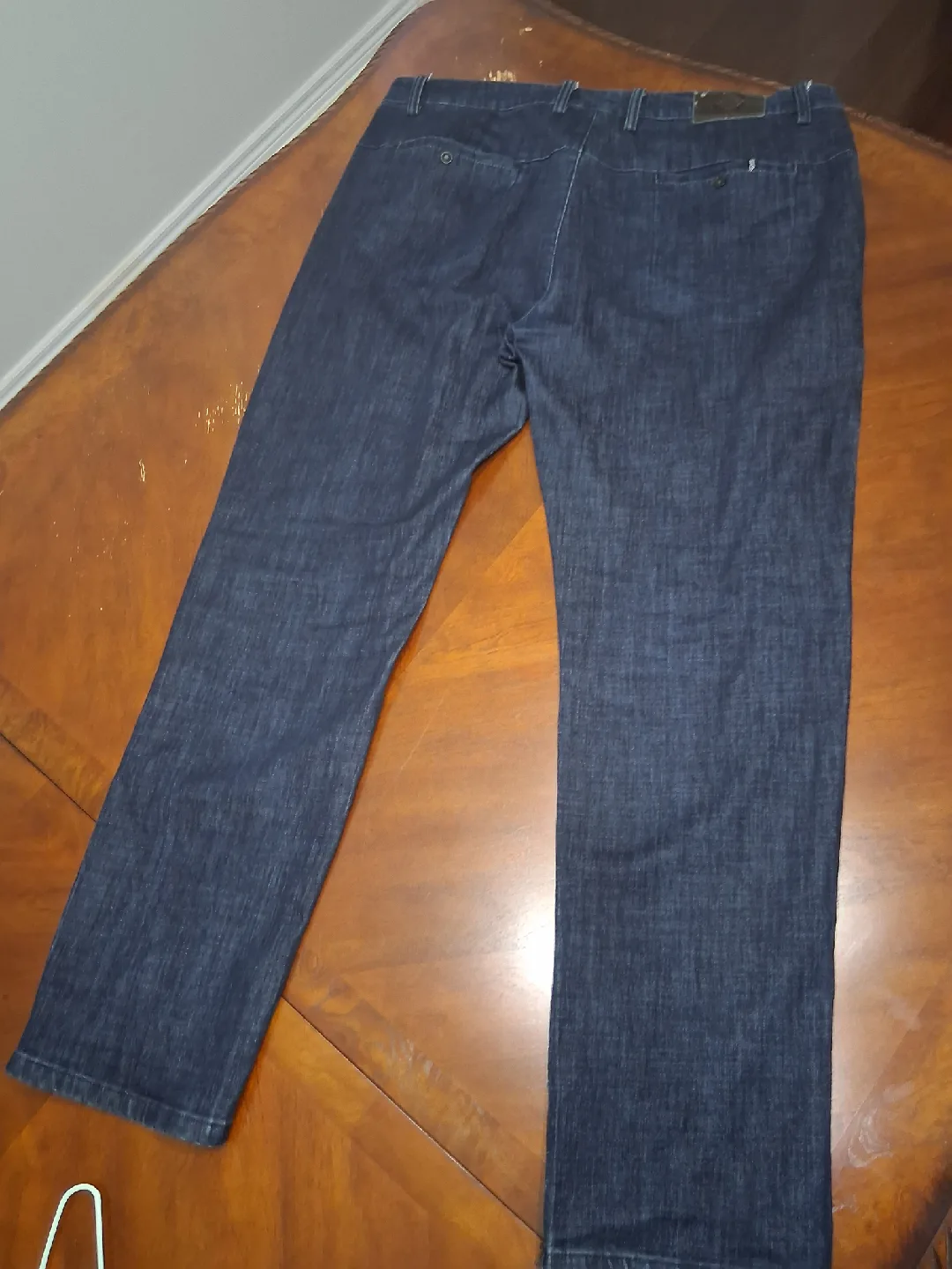 Men's Dark Wash Denim Jeans image indicator(2)