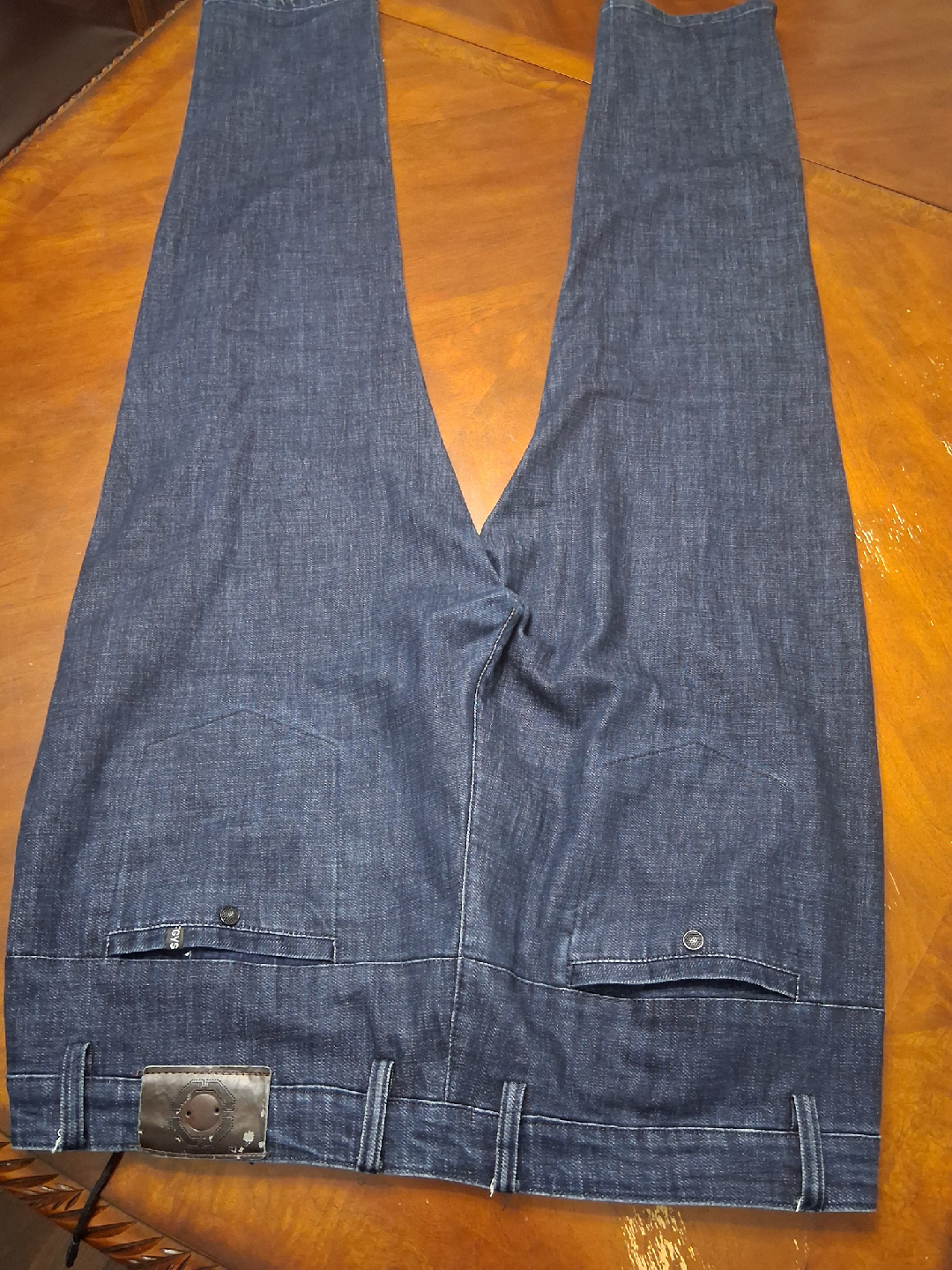 Men's Dark Wash Denim Jeans - photo 3
