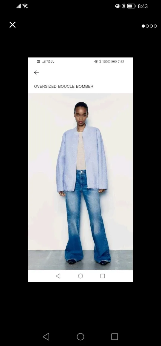 NEW WITH TAGS!!! Zara Bomber jacket image indicator(2)