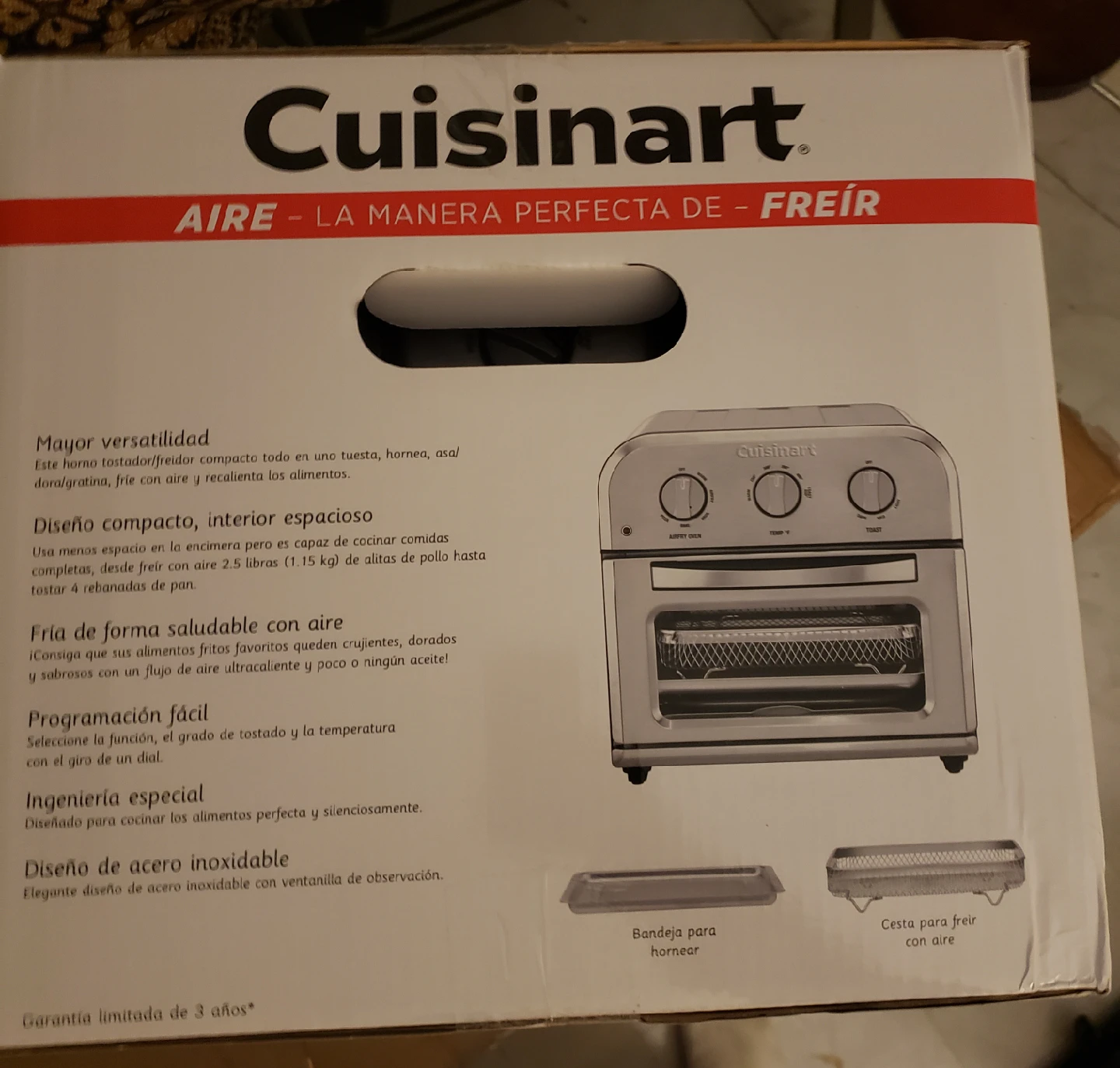 Cuisinart Compact AirFryer Toaster Oven - New in Box! - photo 5