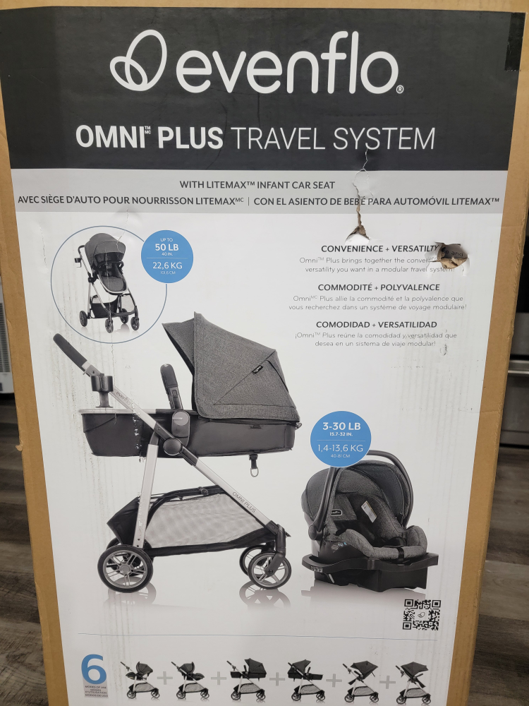 Brand New Evenflo Omni Plus Travel System