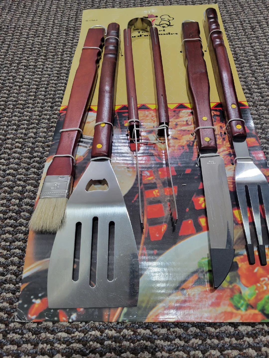Chef Master 5-Piece BBQ Tool Set - New image indicator(5)