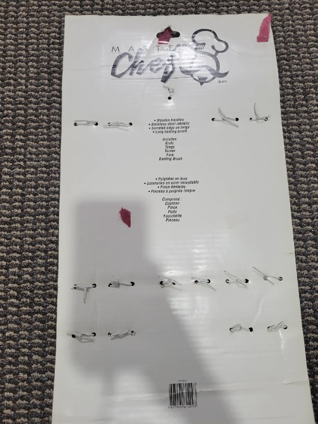 Chef Master 5-Piece BBQ Tool Set - New image indicator(6)