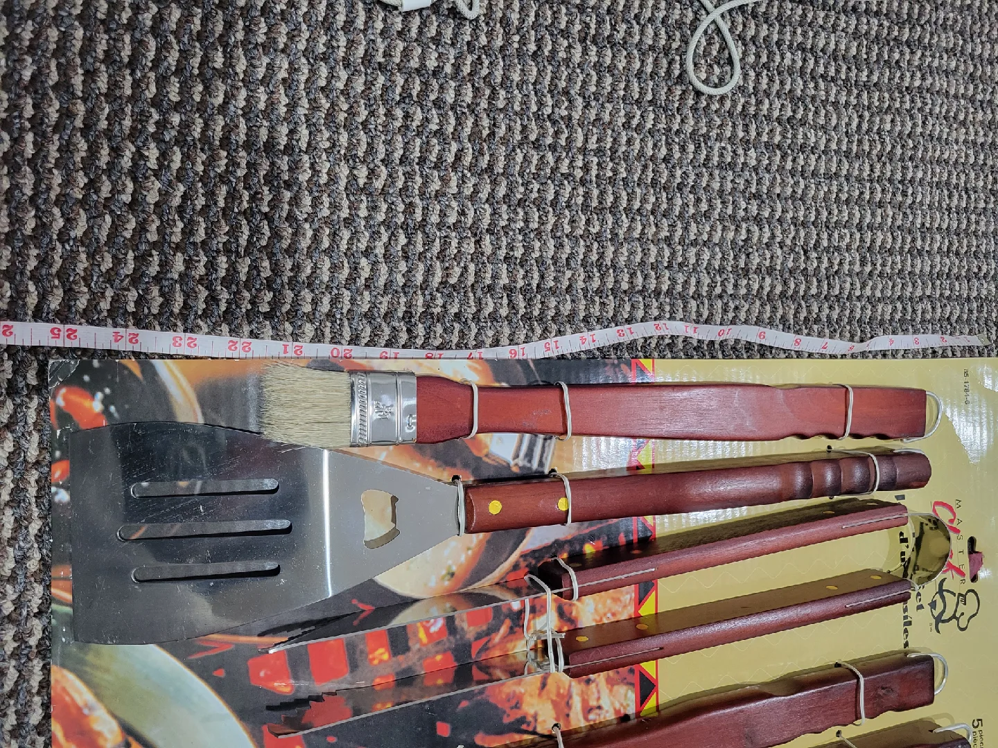 Chef Master 5-Piece BBQ Tool Set - New image indicator(7)