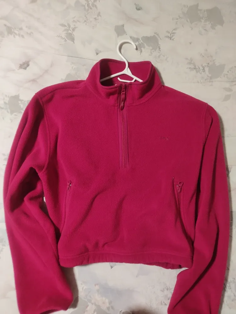 TNA Fleece Pullover - Size L - Pink thumbnail