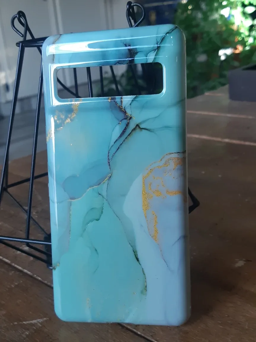 Aqua Tones Google Pixel 7 phone case image indicator(3)