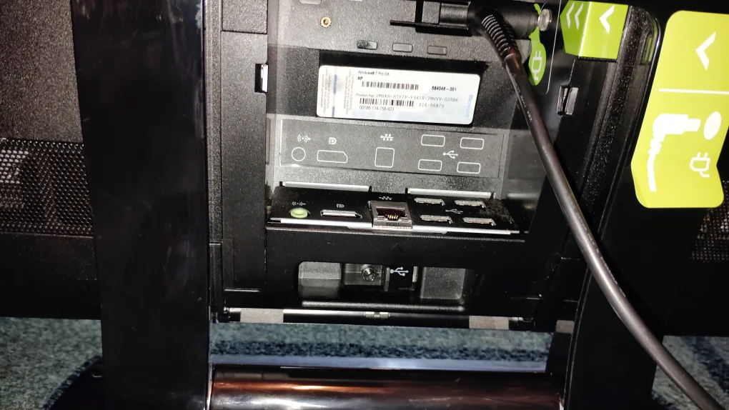 HP ProDisplay P201 20-inch LED Backlit LCD Monitor image indicator(5)