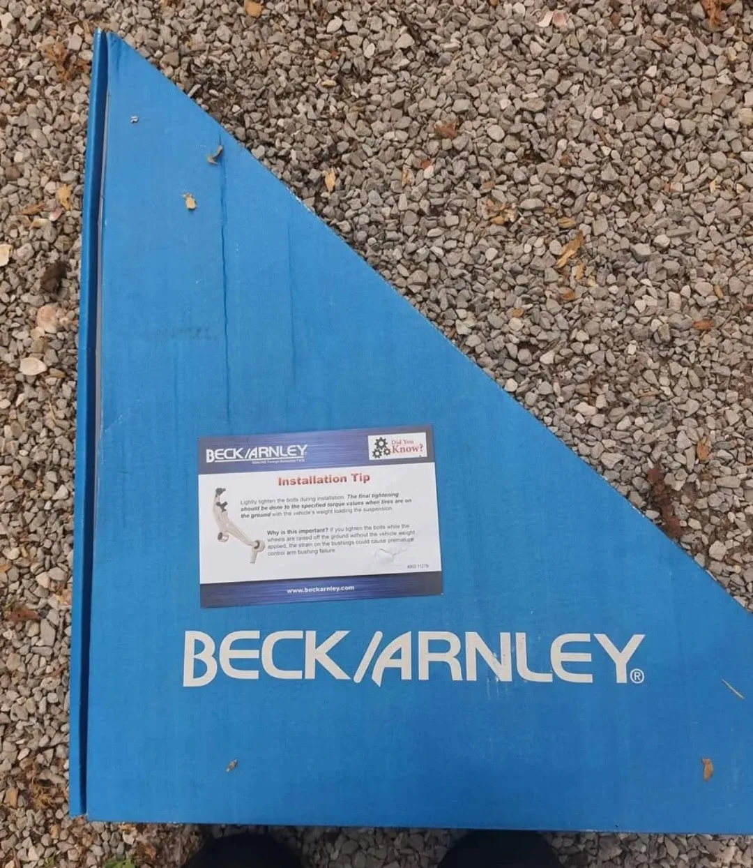 Beck/Arnley Control Arm 102-7591 right side image indicator(2)