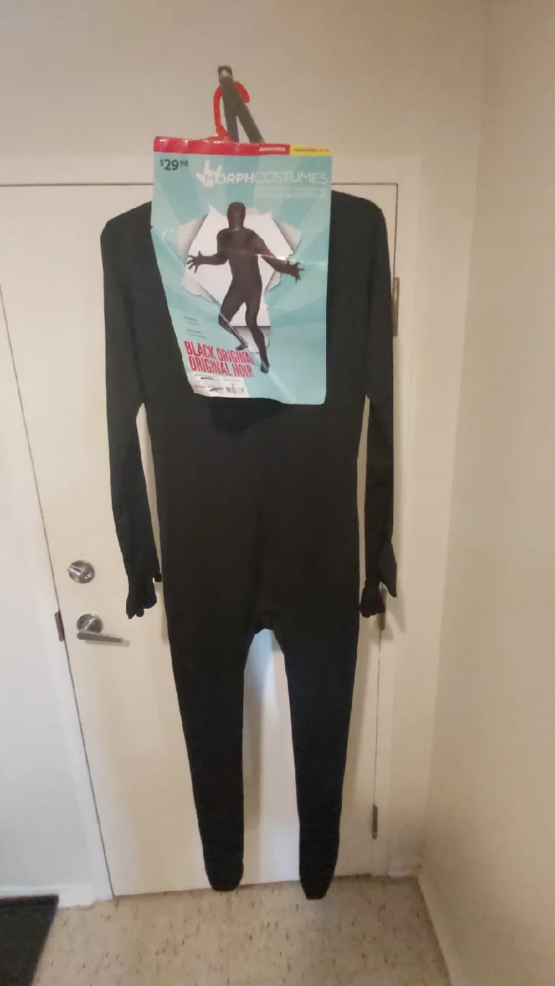 Morph Costumes Black Original Skin Suit