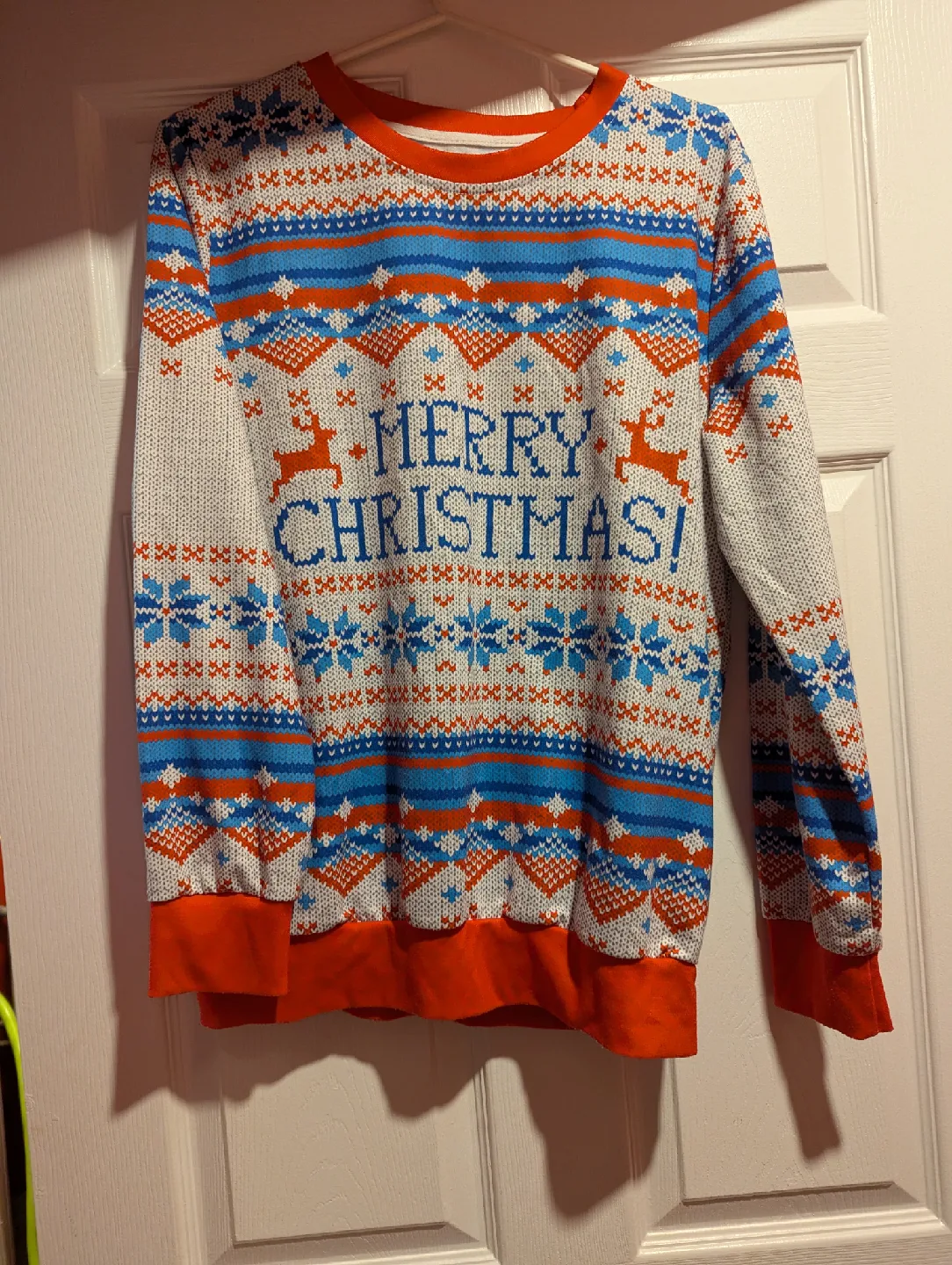 Christmas tops UNISEX. SIZE L AND M. PET SMOKE FREE CLEAN HOME thumbnail