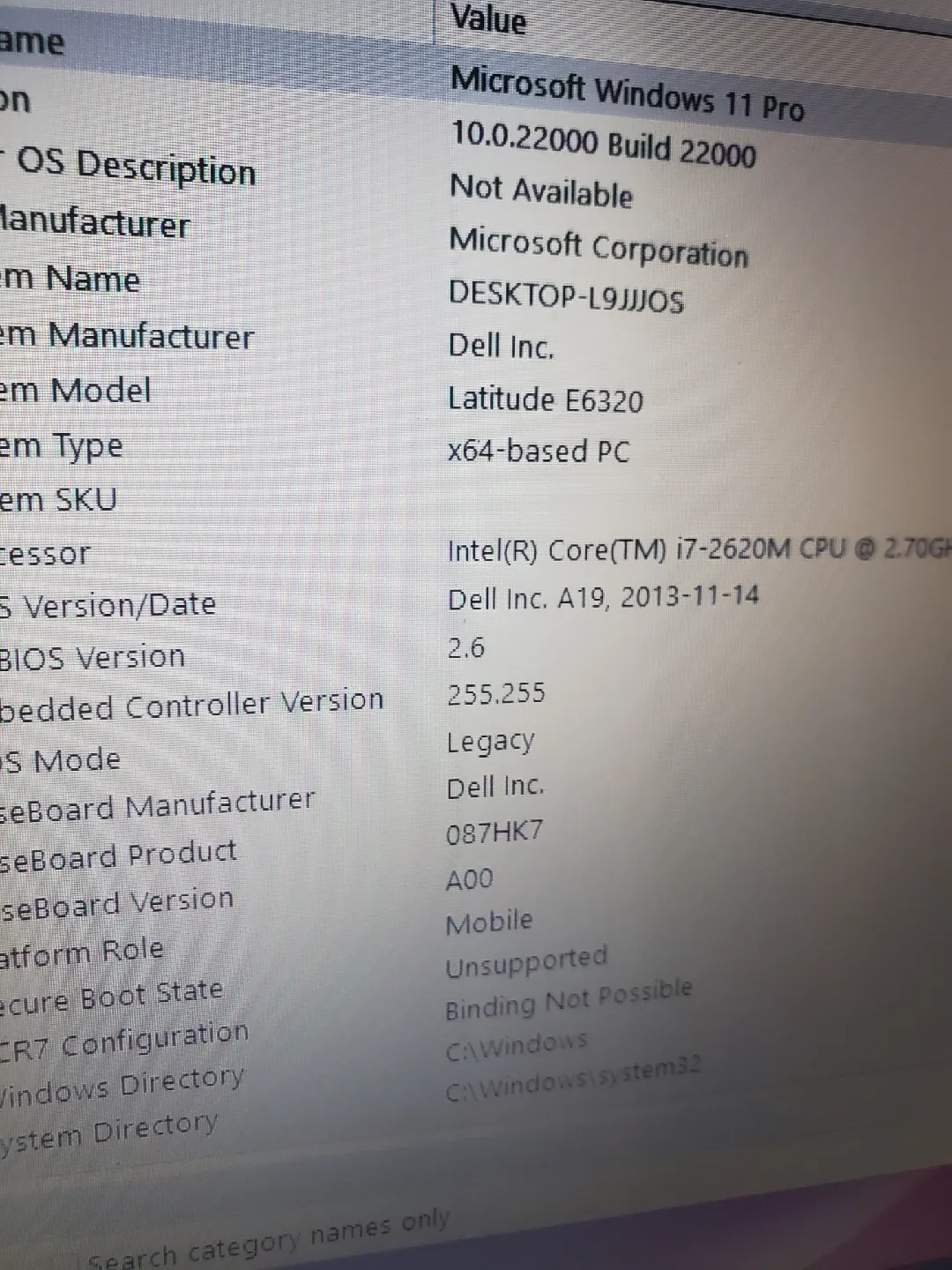 i7 windows 11pro Dell Latitude E6320 Laptop image indicator(4)