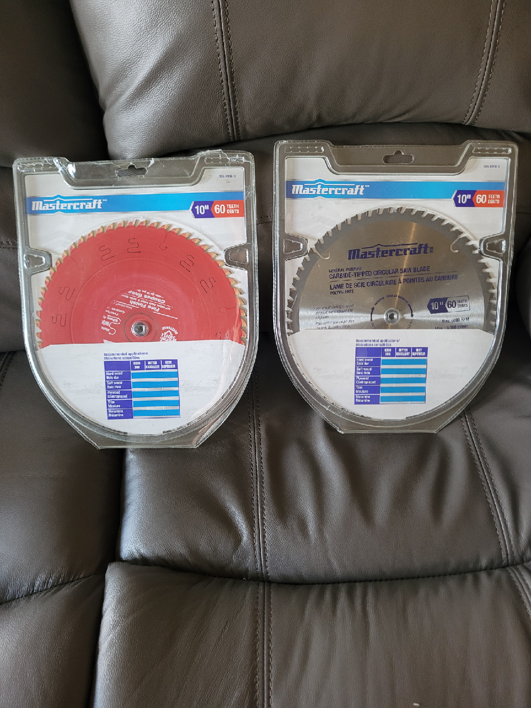 Mastercraft Miter Saw & 10" Circular Saw Blades - photo 2