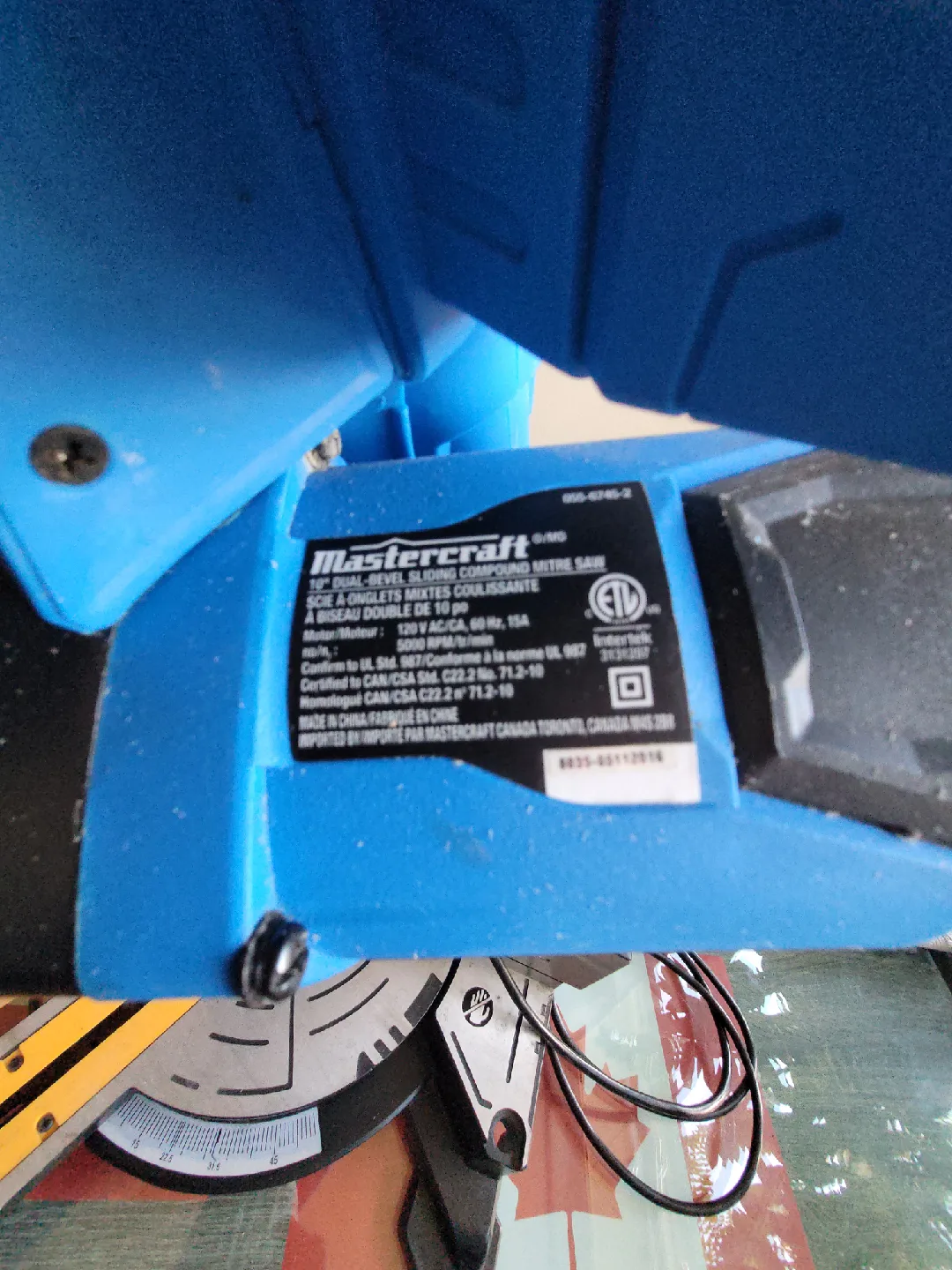 Mastercraft Miter Saw & 10" Circular Saw Blades image indicator(7)