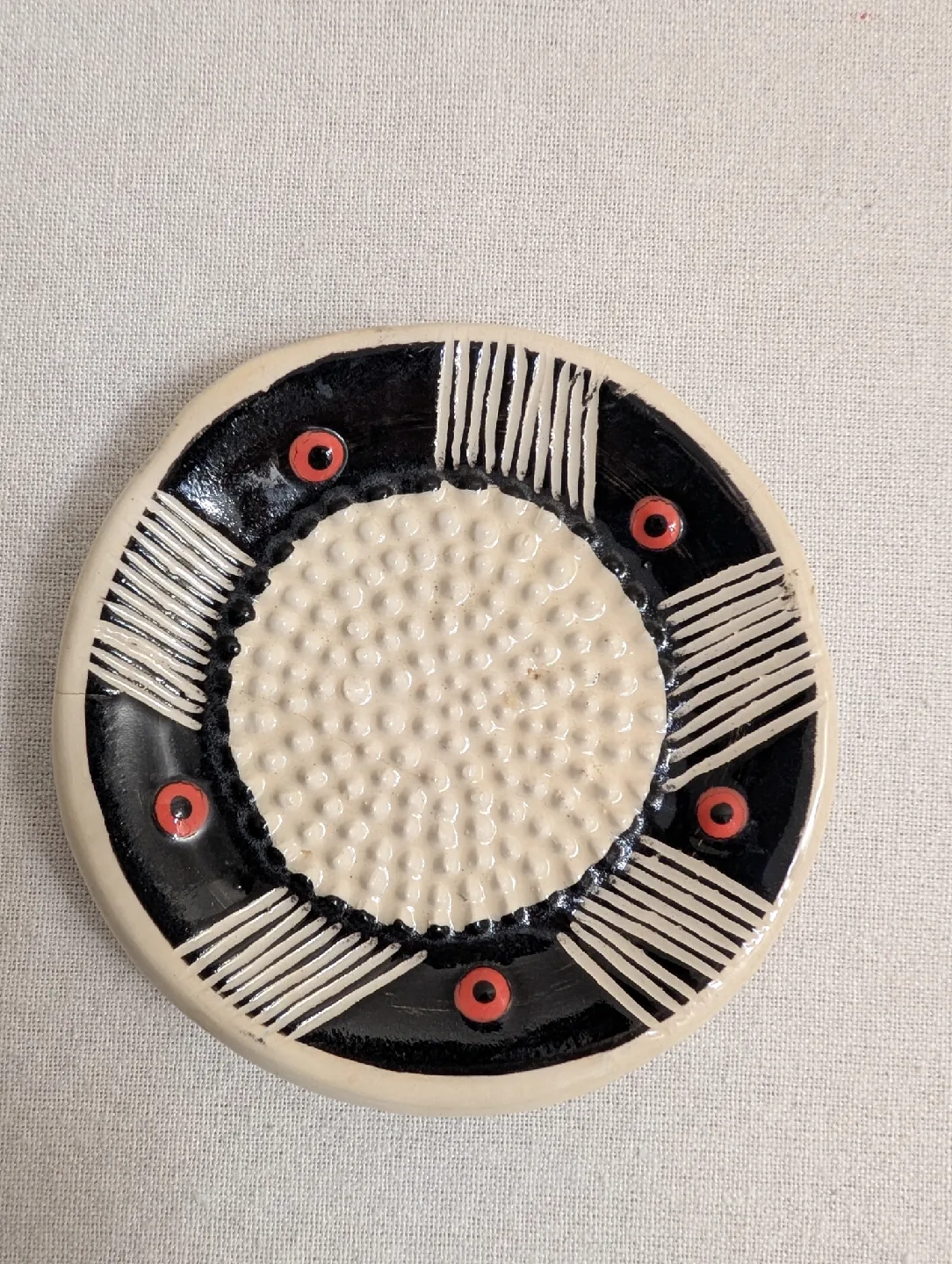 Ceramic Garlic Grater Plate 🧡 thumbnail