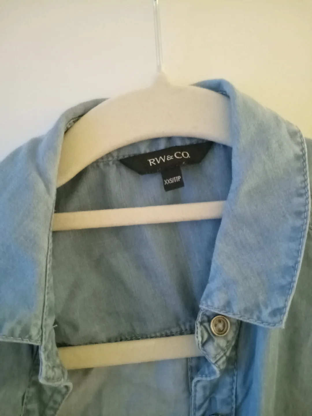 RW&CO. Denim Shirt - Size XXS image indicator(2)