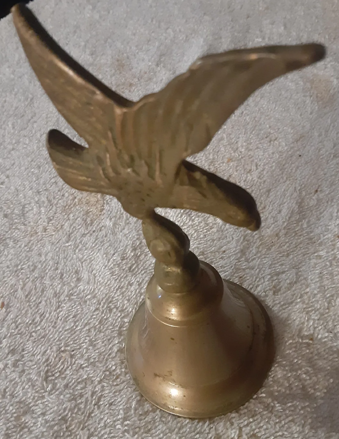 Vintage Brass Eagle Bell