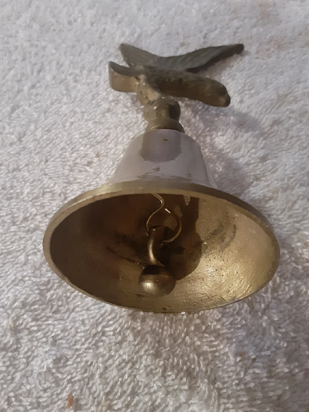 Vintage Brass Eagle Bell image indicator(3)