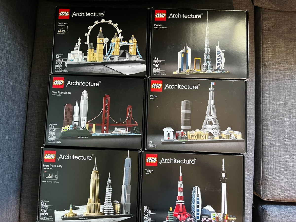 LEGO Architecture Sets: 12 city skylines