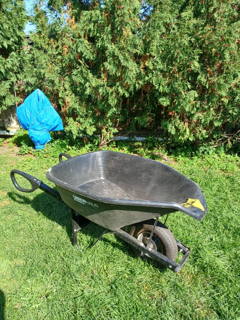 Uberhaus Pro Wheelbarrow - Easy to Control image indicator(2)