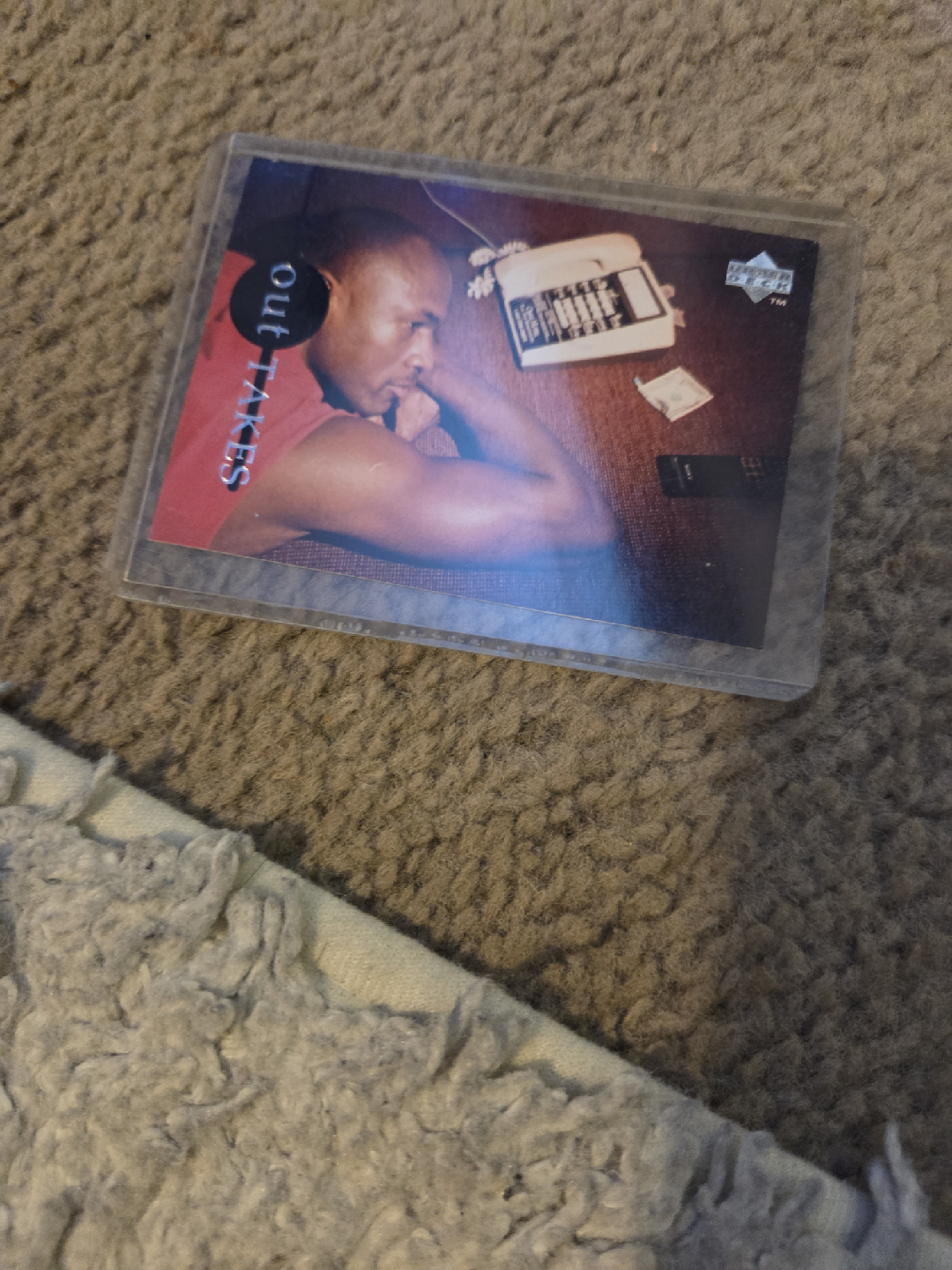 Michael Jordan Outtakes Upper Deck Card