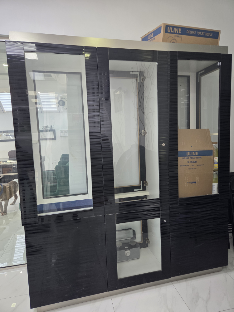 Black Display Cabinet - photo 2