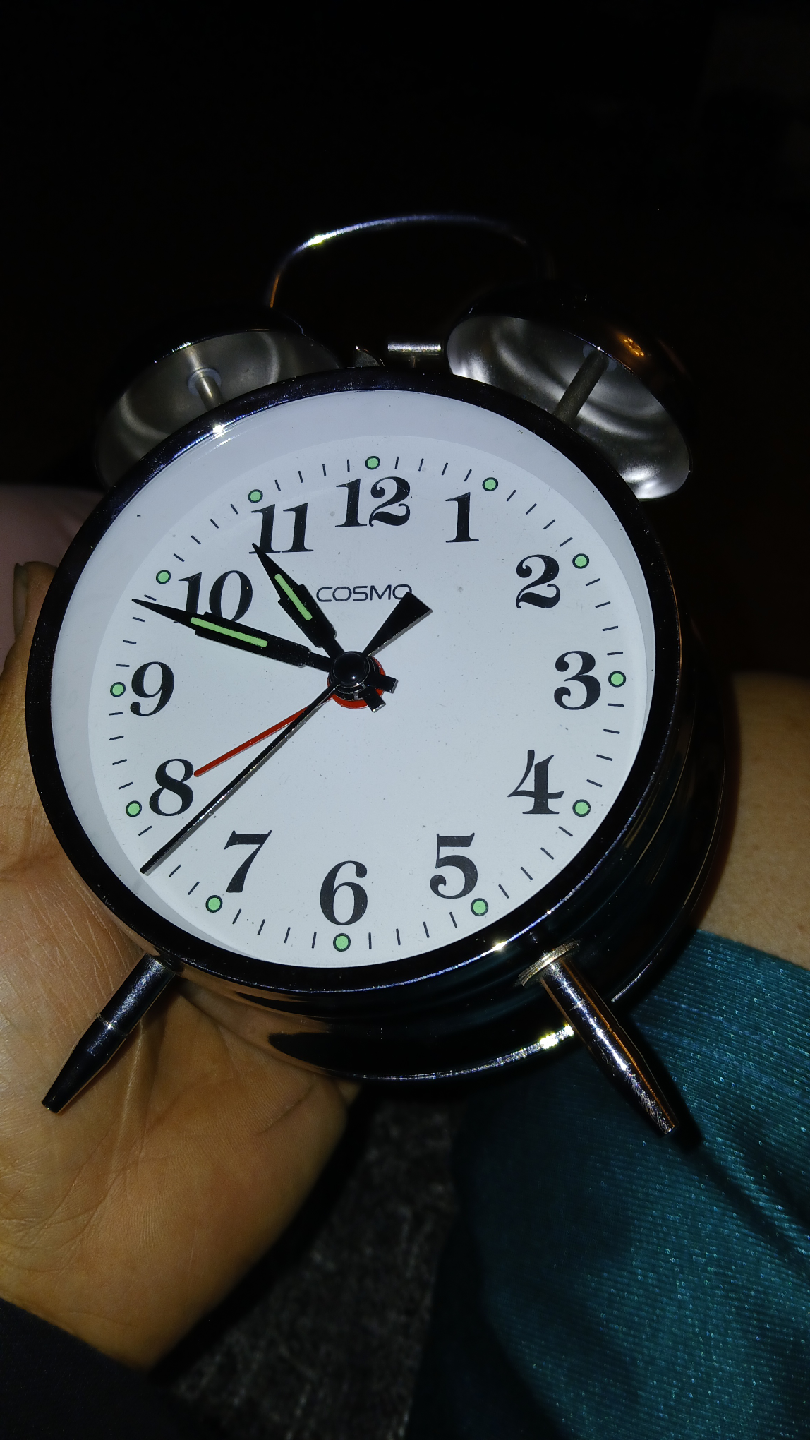 Cosmo Twin Bell Alarm Clock