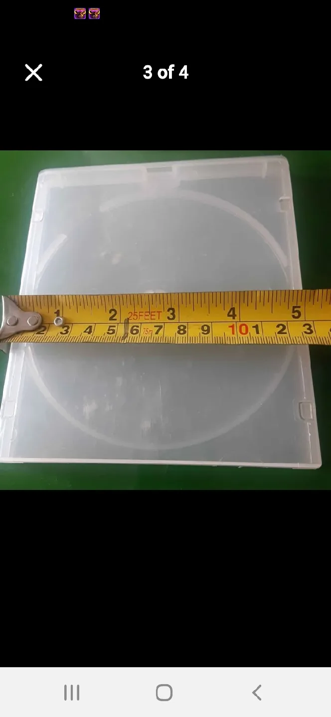 20 DVD/CD Plastic Holders 5 x 5-1/2" image indicator(3)