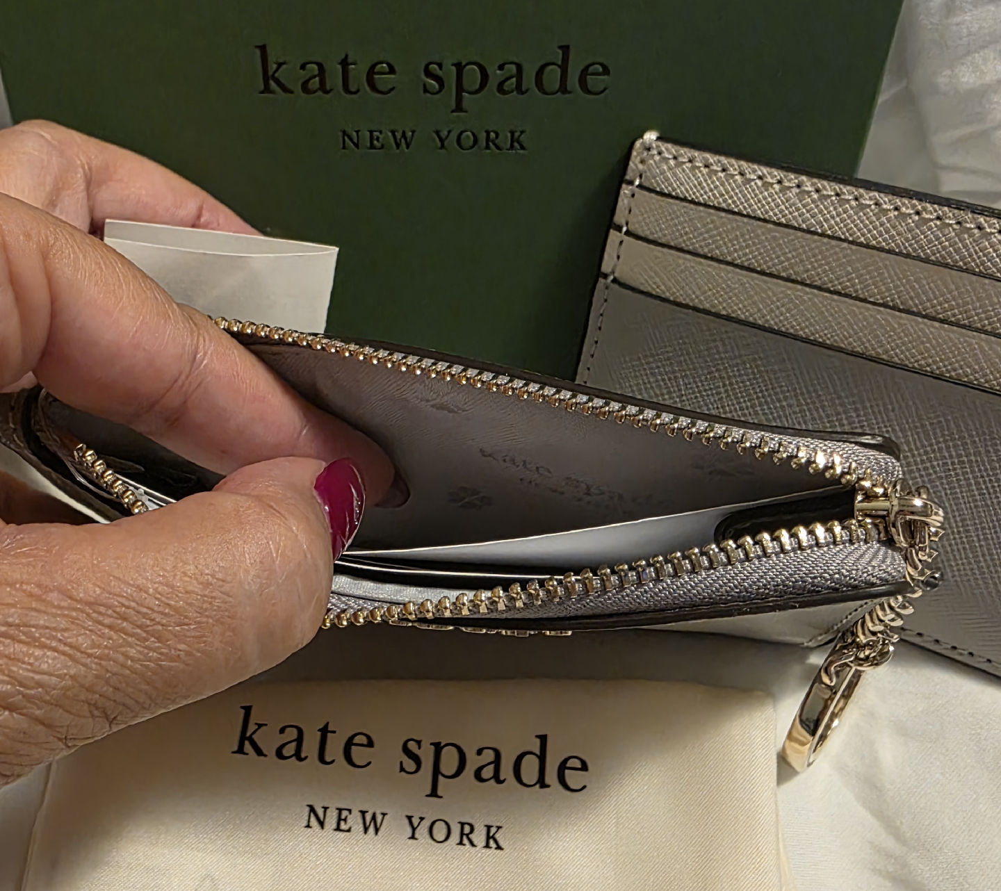 Kate Spade Zip Wallet and Card Case - photo 5