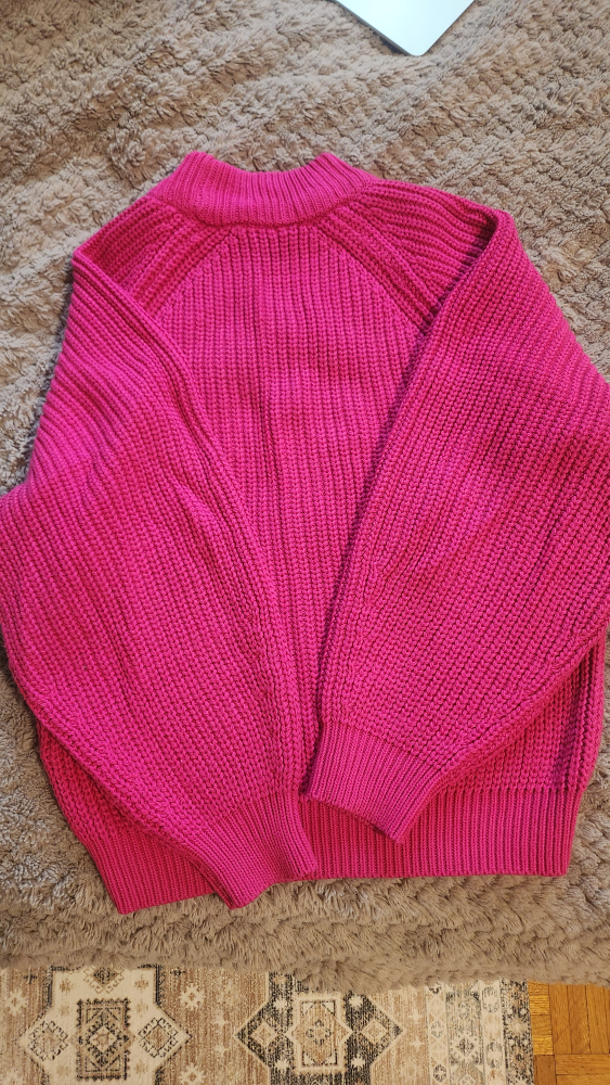 Pink Knit Sweater Size Small