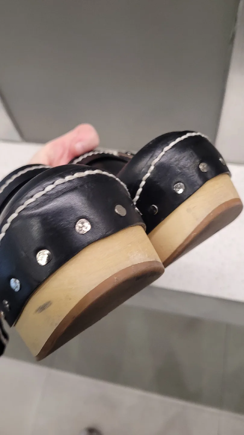Authentic PRADA Clogs 6 to 6.5 image indicator(6)