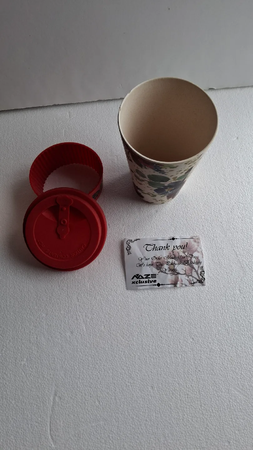 Bamboo  Mugs Rose design image indicator(4)