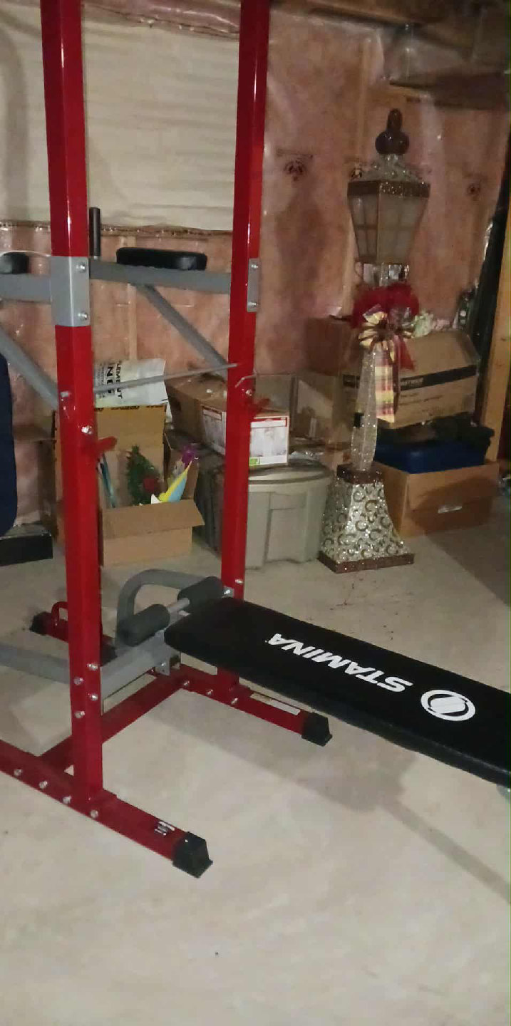 Stamina Power Tower with Bench