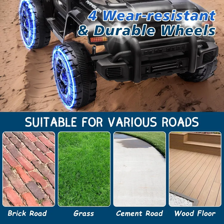 JEEP RIDE ON (Black) WITH REMOTE image indicator(2)