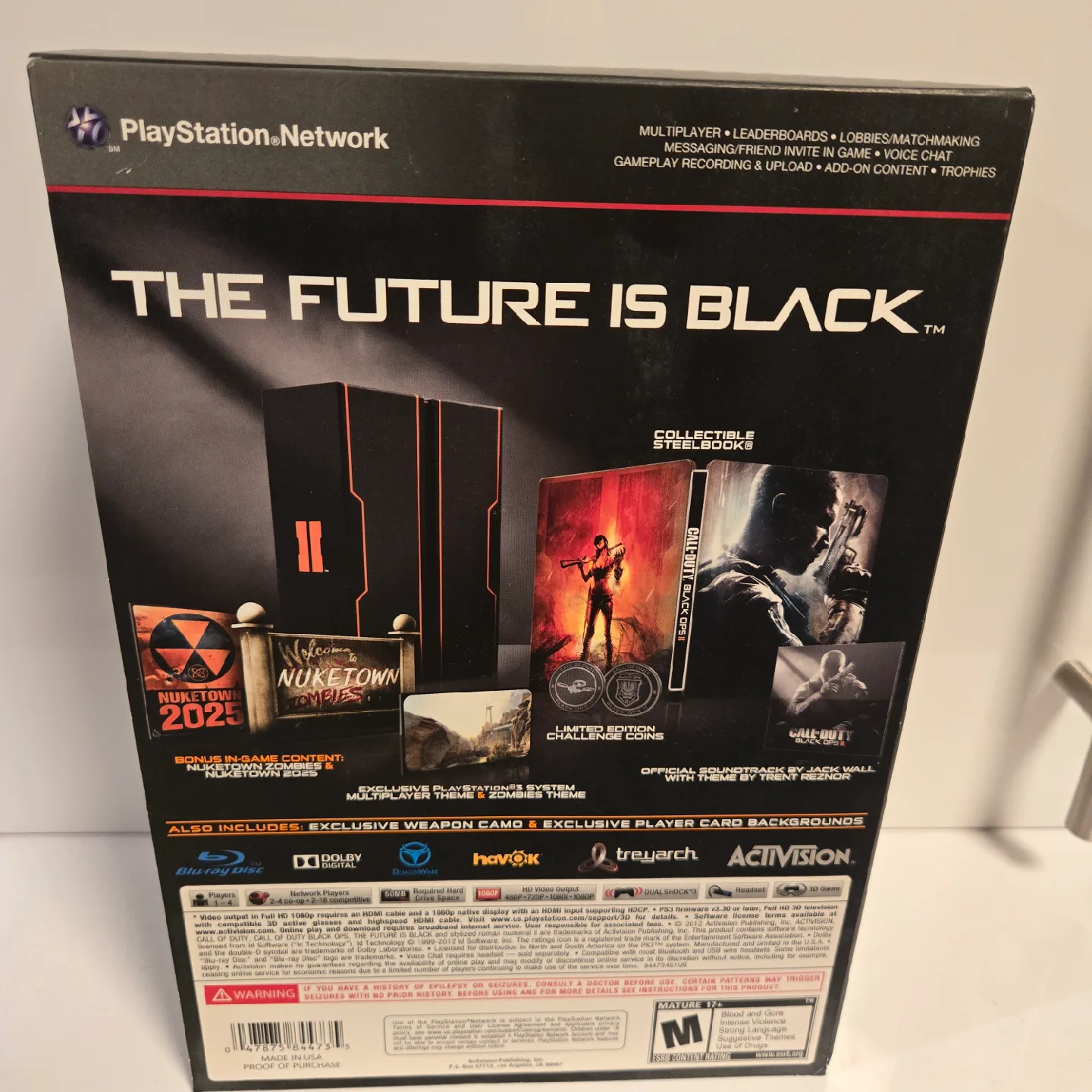 COD Black Ops 2 Hardened Edition. CIB. Ps3 image indicator(5)