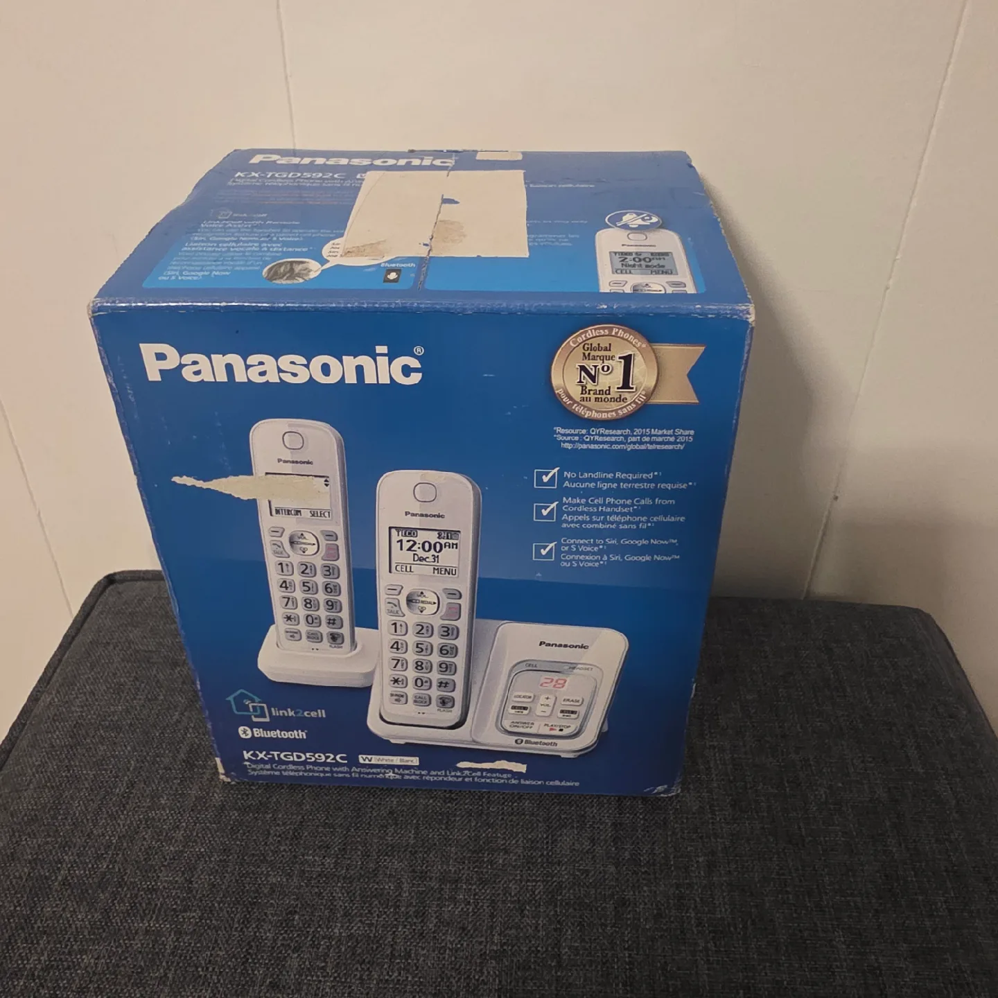 Panasonic KX-TGD592C Cordless Phone System - New in Box! image indicator(2)