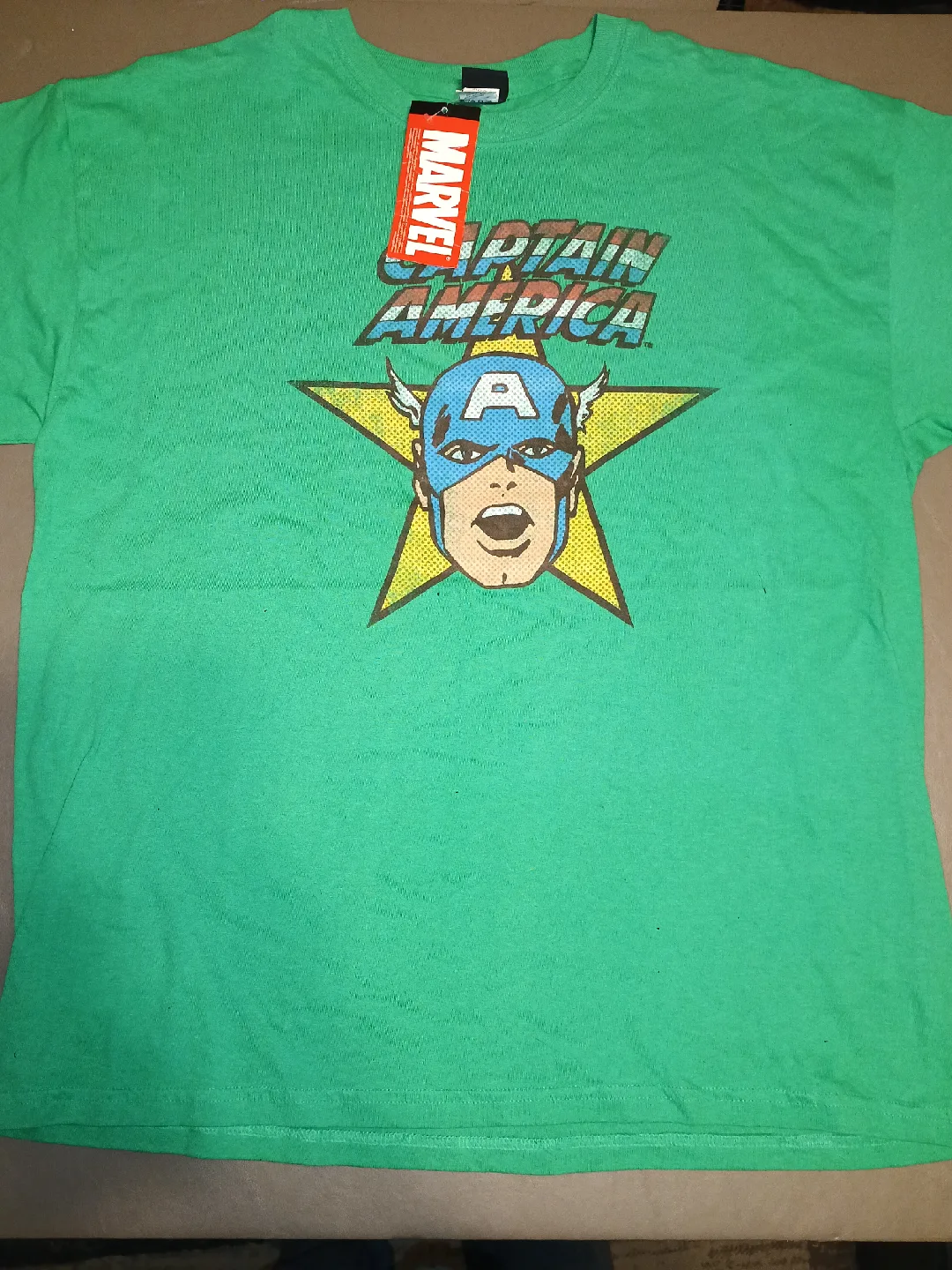 Marvel Captain America Green T-Shirt image indicator(3)