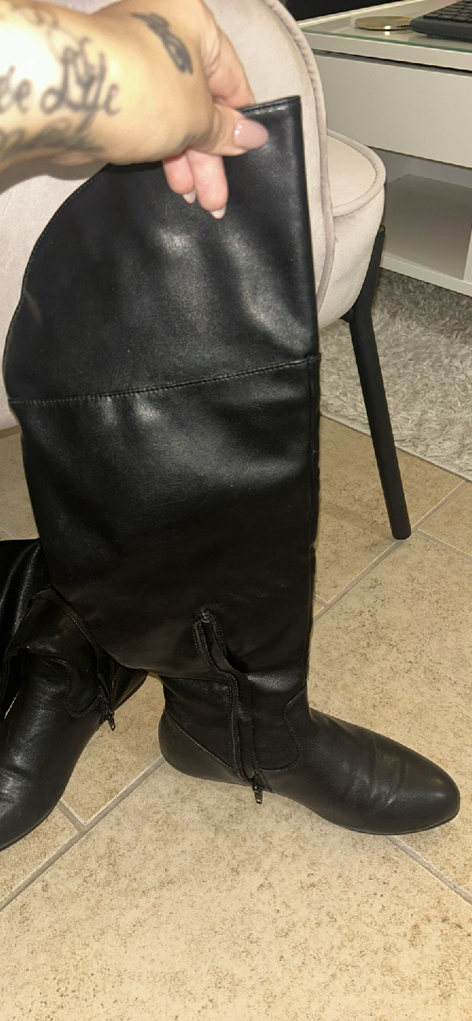 A New Day Black Over-the-Knee Boots - Size 8 - photo 2