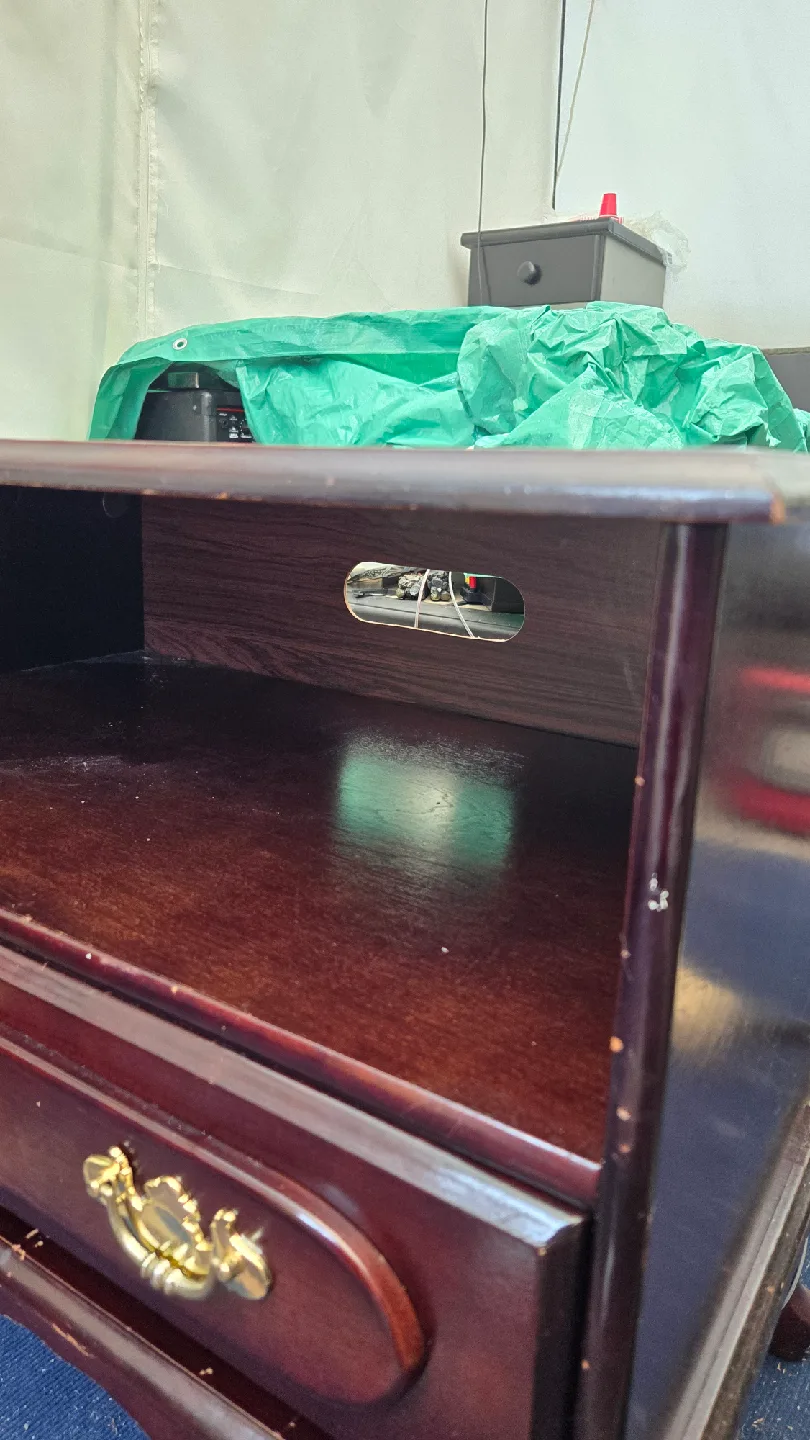 Dark Wood TV Stand/Console Table image indicator(5)
