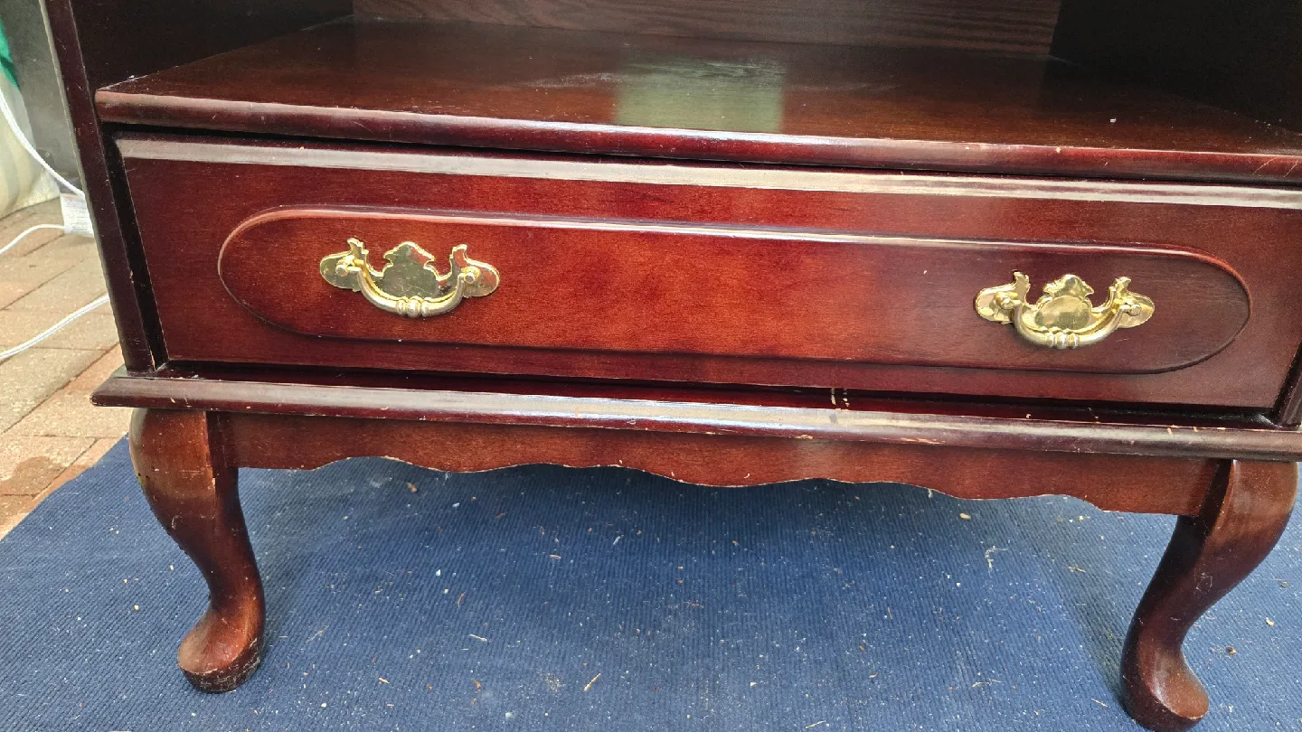 Dark Wood TV Stand/Console Table image indicator(6)