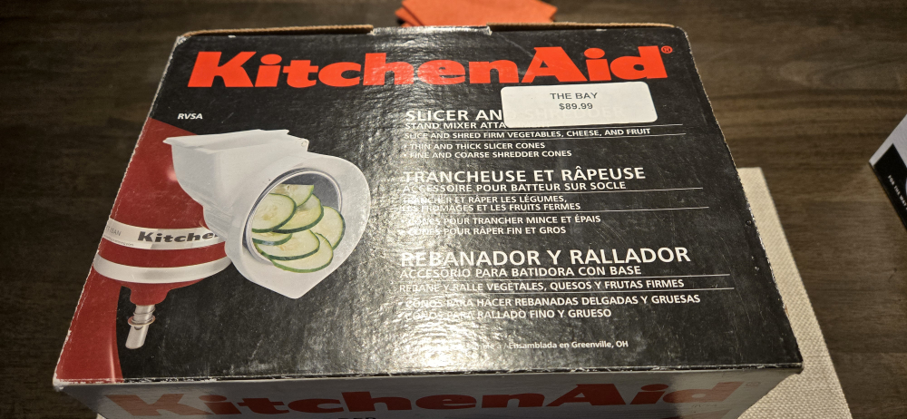 Kitchen Aid Slicer and Shredder Attachments New in Box - photo 4