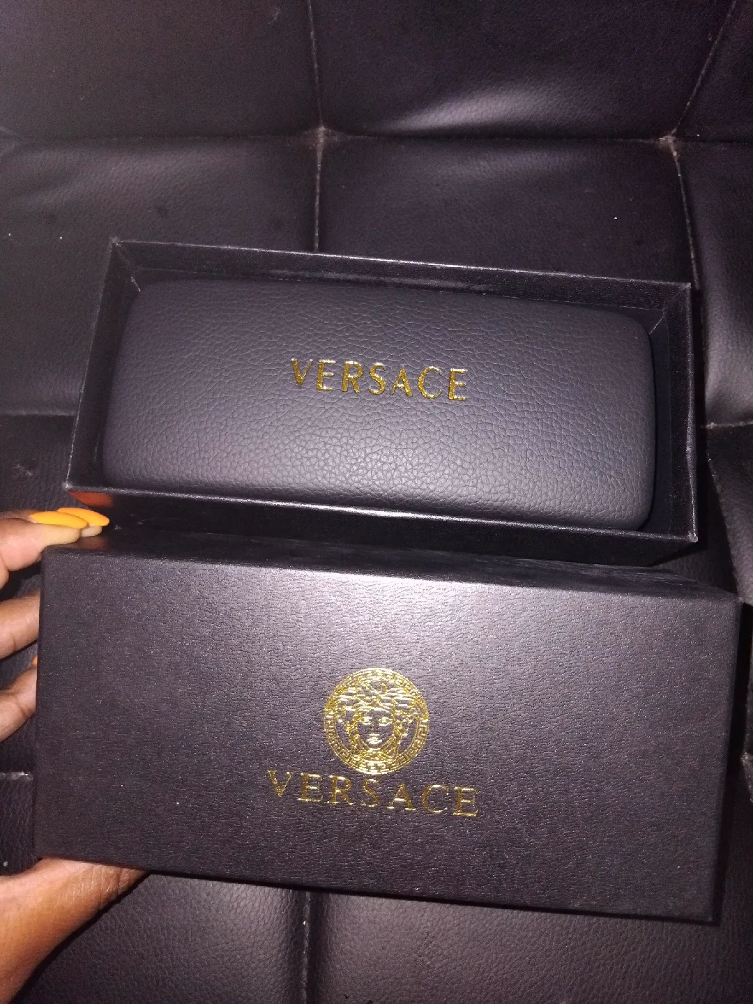 Versace Sunglasses with Case & Box image indicator(3)