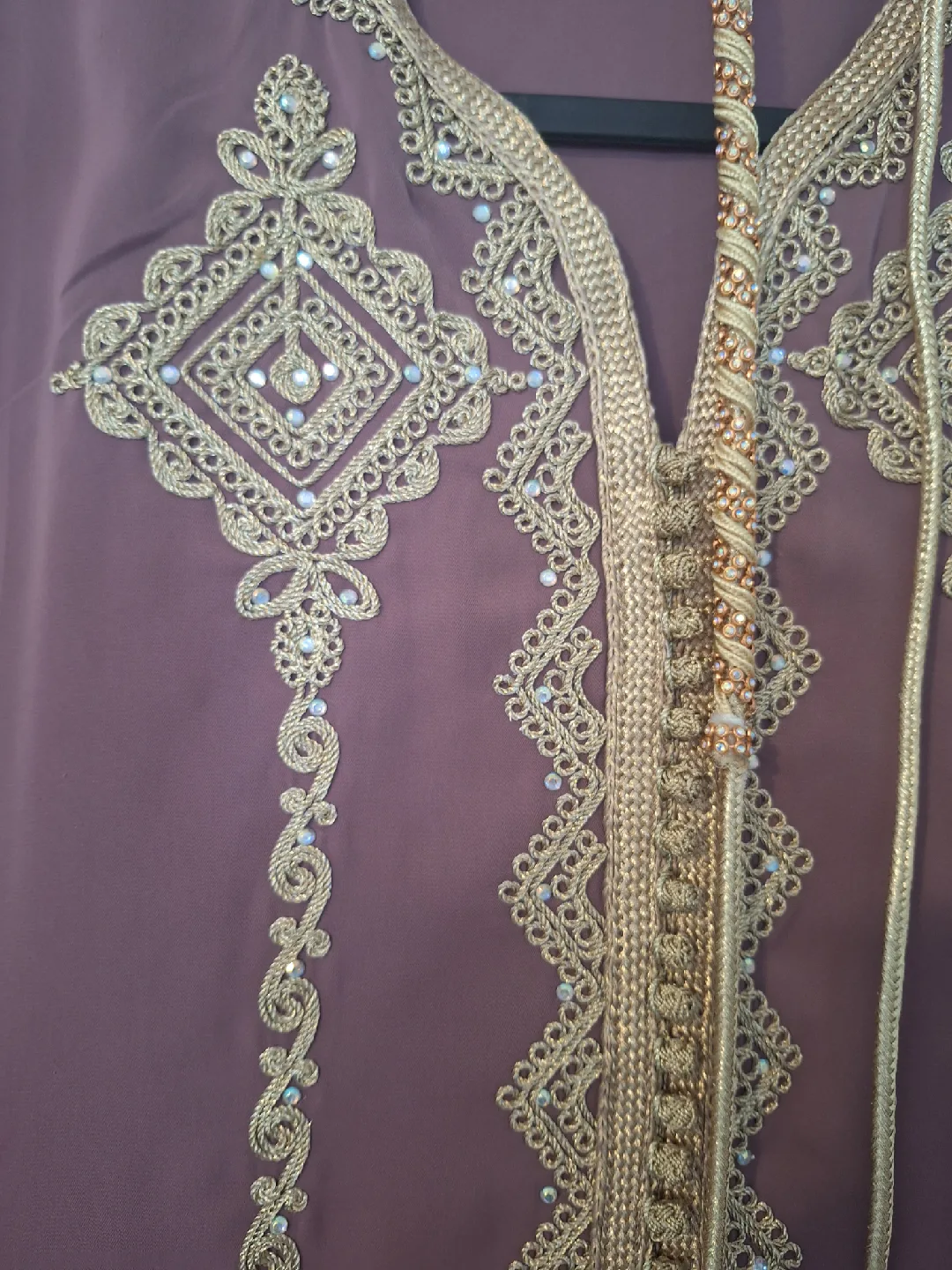 🇲🇦🩷Embroidered Moroccan Caftan for girls🩷🇲🇦 image indicator(3)