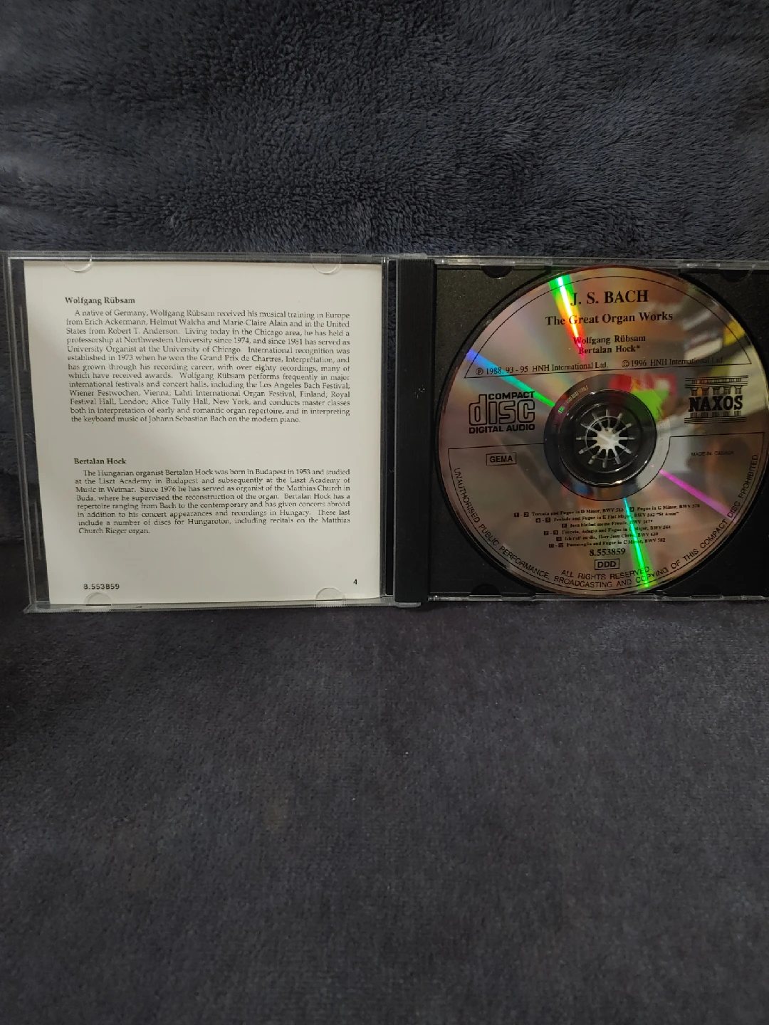 J.S. Bach - The Great Organ Works CD - photo 3